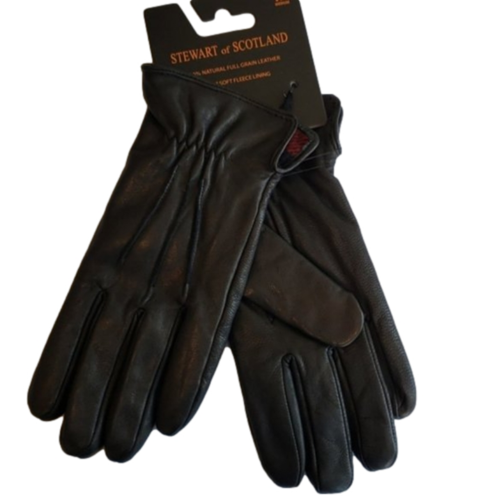 Stewart of Scotland Leather Gloves